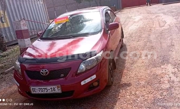 Sayi Na hannu Toyota Corolla Red Mota in Accra a Greater Accra Sayi Na hannu Toyota Corolla Red Mota in Accra a Greater Accra