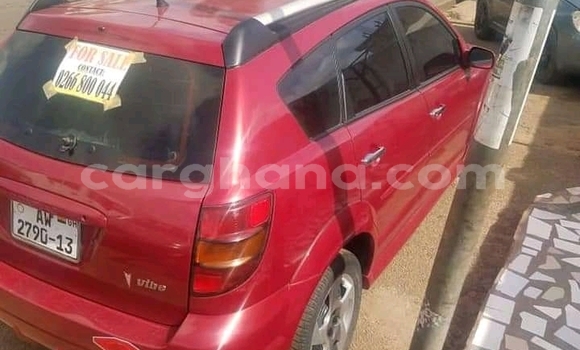 Ra Àlòkù Pontiac Vibe Red Ọkọ̀ in Accra ni Greater Accra Ra Àlòkù Pontiac Vibe Red Ọkọ̀ in Accra ni Greater Accra