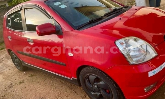 Sayi Na hannu Kia Morning Red Mota in Accra a Greater Accra Sayi Na hannu Kia Morning Red Mota in Accra a Greater Accra