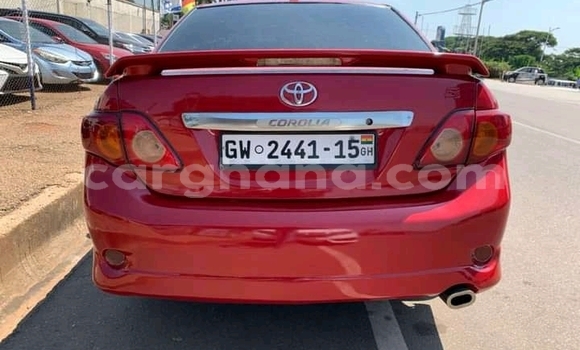 Ra Àlòkù Toyota Corolla Red Ọkọ̀ in Accra ni Greater Accra Ra Àlòkù Toyota Corolla Red Ọkọ̀ in Accra ni Greater Accra