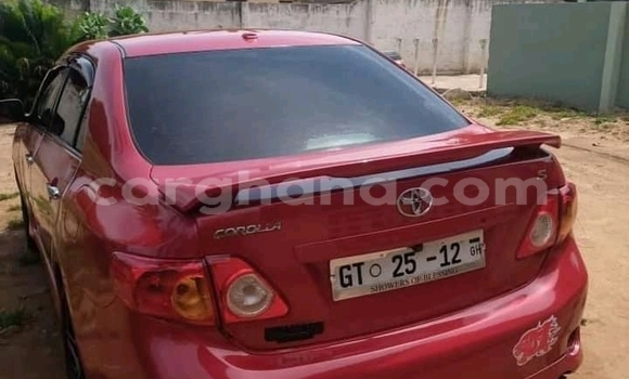 Buy Used Toyota Corolla Red Car in Accra in Greater Accra Buy Used Toyota Corolla Red Car in Accra in Greater Accra