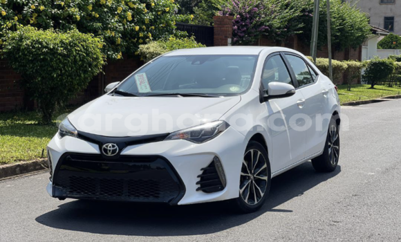 Sayi Na hannu Toyota Corolla White Mota in Accra a Greater Accra