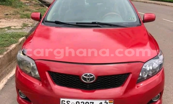 Buy Used Toyota Corolla Red Car in Accra in Greater Accra