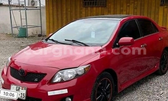 Sayi Na hannu Toyota Corolla Red Mota in Accra a Greater Accra Sayi Na hannu Toyota Corolla Red Mota in Accra a Greater Accra