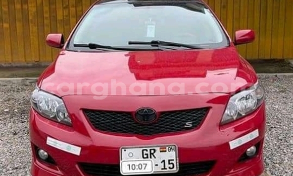 Sayi Na hannu Toyota Corolla Red Mota in Accra a Greater Accra Sayi Na hannu Toyota Corolla Red Mota in Accra a Greater Accra