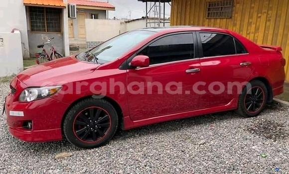 Sayi Na hannu Toyota Corolla Red Mota in Accra a Greater Accra Sayi Na hannu Toyota Corolla Red Mota in Accra a Greater Accra