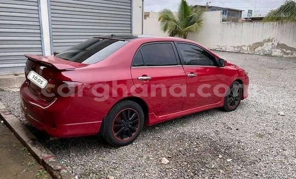 Sayi Na hannu Toyota Corolla Red Mota in Accra a Greater Accra Sayi Na hannu Toyota Corolla Red Mota in Accra a Greater Accra