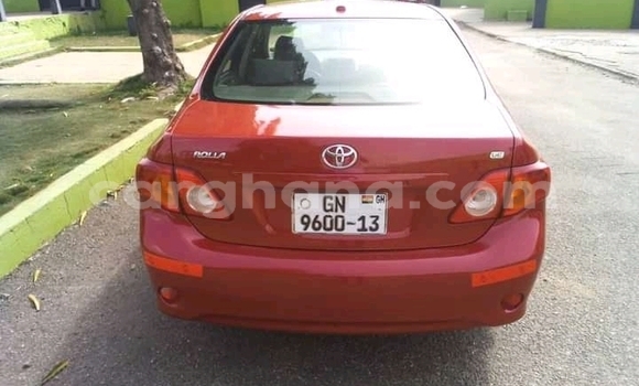 Sayi Na hannu Toyota Corolla Red Mota in Accra a Greater Accra