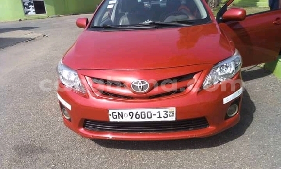 Sayi Na hannu Toyota Corolla Red Mota in Accra a Greater Accra