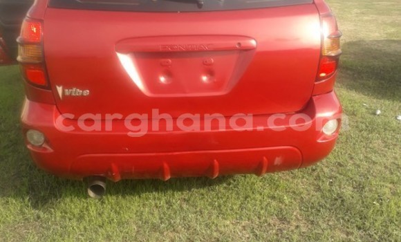 Sayi Na hannu Pontiac Vibe Red Mota in Sekondi–Takoradi Metropolitan a Yamma