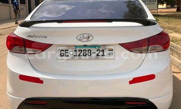 Sayi Na hannu Hyundai Elantra White Mota in Accra a Greater Accra Sayi Na hannu Hyundai Elantra White Mota in Accra a Greater Accra