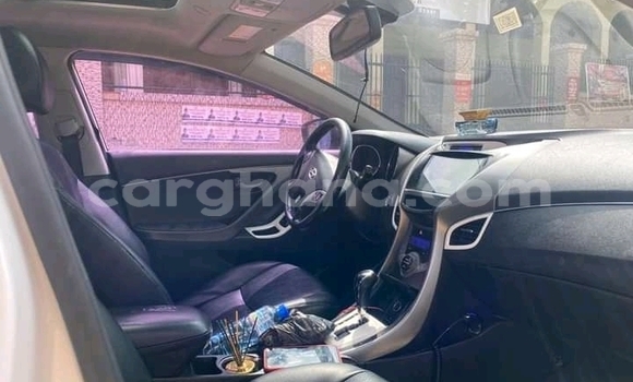 Sayi Na hannu Hyundai Elantra White Mota in Accra a Greater Accra Sayi Na hannu Hyundai Elantra White Mota in Accra a Greater Accra