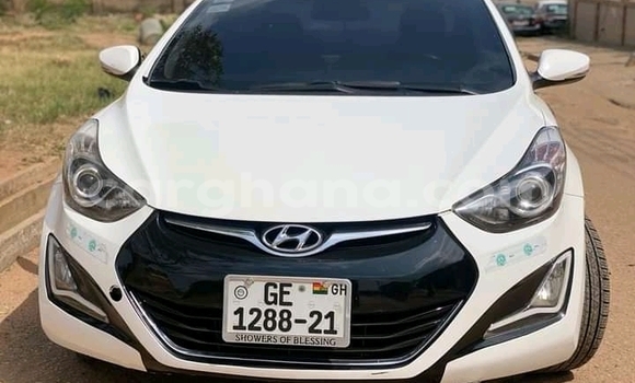 Sayi Na hannu Hyundai Elantra White Mota in Accra a Greater Accra Sayi Na hannu Hyundai Elantra White Mota in Accra a Greater Accra