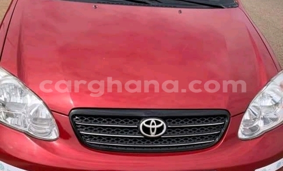 Ra Àlòkù Toyota Corolla Red Ọkọ̀ in Accra ni Greater Accra