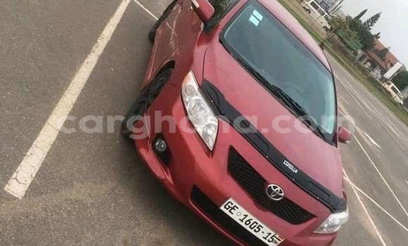 Buy Used Toyota Corolla Red Car in Accra in Greater Accra