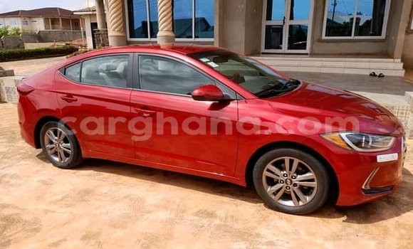 Buy Used Hyundai Elantra Red Car in Berekum in Brong-Ahafo