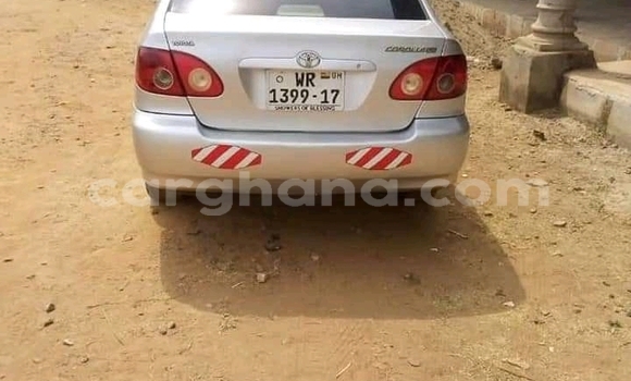 Ra Àlòkù Toyota Corolla Silver Ọkọ̀ in Berekum ni Brong-Ahafo Ra Àlòkù Toyota Corolla Silver Ọkọ̀ in Berekum ni Brong-Ahafo