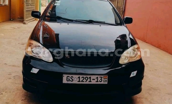 Ra Àlòkù Toyota Corolla Black Ọkọ̀ in Berekum ni Brong-Ahafo Ra Àlòkù Toyota Corolla Black Ọkọ̀ in Berekum ni Brong-Ahafo