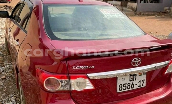 Buy Used Toyota Corolla Red Car in Accra in Greater Accra