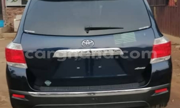 Sayi Na hannu Toyota Highlander Blue Mota in Tema a Greater Accra Sayi Na hannu Toyota Highlander Blue Mota in Tema a Greater Accra