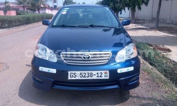 Buy Used Toyota Corolla Blue Car in Berekum in Brong-Ahafo