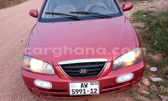 Buy Used Hyundai Elantra Red Car in Berekum in Brong-Ahafo