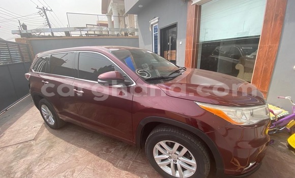 Buy Used Toyota Highlander Red Car in Tema in Greater Accra
