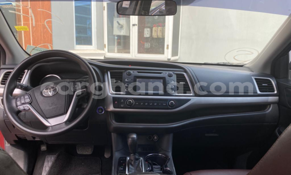 Sayi Na hannu Toyota Highlander Red Mota in Tema a Greater Accra Sayi Na hannu Toyota Highlander Red Mota in Tema a Greater Accra