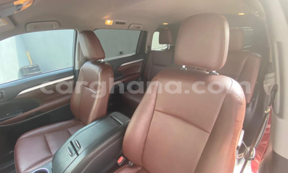 Sayi Na hannu Toyota Highlander Red Mota in Tema a Greater Accra Sayi Na hannu Toyota Highlander Red Mota in Tema a Greater Accra