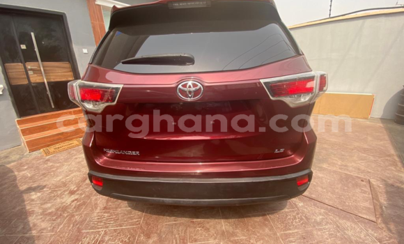 Sayi Na hannu Toyota Highlander Red Mota in Tema a Greater Accra Sayi Na hannu Toyota Highlander Red Mota in Tema a Greater Accra