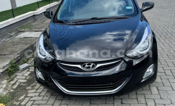 Ra Àlòkù Hyundai Elantra Black Ọkọ̀ in Tema ni Greater Accra