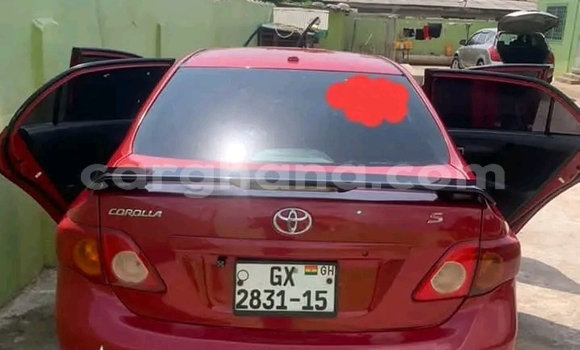 Buy Used Toyota Corolla Red Car in Accra in Greater Accra