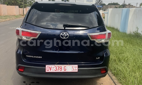 Ra Àlòkù Toyota Highlander Blue Ọkọ̀ in Accra ni Greater Accra Ra Àlòkù Toyota Highlander Blue Ọkọ̀ in Accra ni Greater Accra