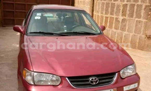 Sayi Na hannu Toyota Corolla Red Mota in Accra a Greater Accra