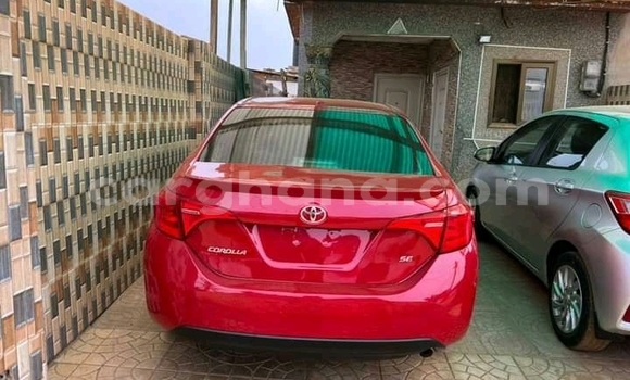 Sayi Na hannu Toyota Corolla Red Mota in Accra a Greater Accra Sayi Na hannu Toyota Corolla Red Mota in Accra a Greater Accra