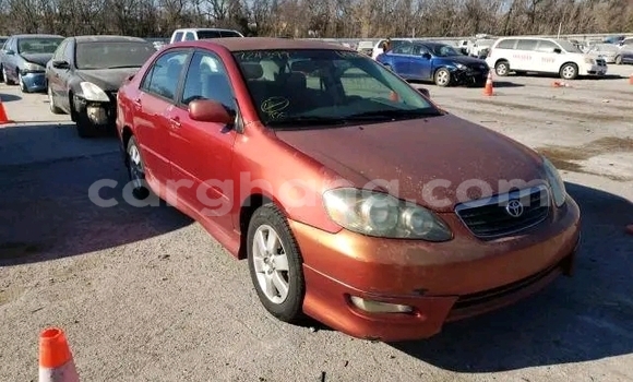 Buy Used Toyota Corolla Red Car in Accra in Greater Accra