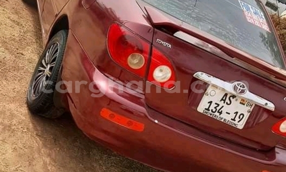 Ra Àlòkù Toyota Corolla Red Ọkọ̀ in Accra ni Greater Accra Ra Àlòkù Toyota Corolla Red Ọkọ̀ in Accra ni Greater Accra