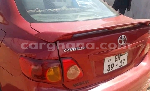 Buy Used Toyota Corolla Red Car in Accra in Greater Accra Buy Used Toyota Corolla Red Car in Accra in Greater Accra