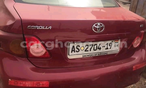 Buy Used Toyota Corolla Red Car in Accra in Greater Accra Buy Used Toyota Corolla Red Car in Accra in Greater Accra