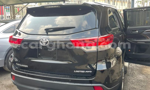 Sayi Na hannu Toyota Highlander Black Mota in Tema a Greater Accra Sayi Na hannu Toyota Highlander Black Mota in Tema a Greater Accra