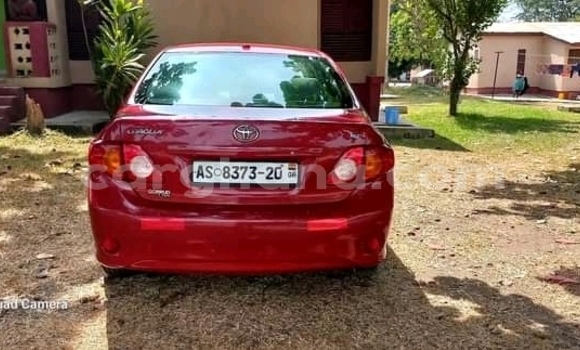 Sayi Na hannu Toyota Corolla Red Mota in Accra a Greater Accra Sayi Na hannu Toyota Corolla Red Mota in Accra a Greater Accra