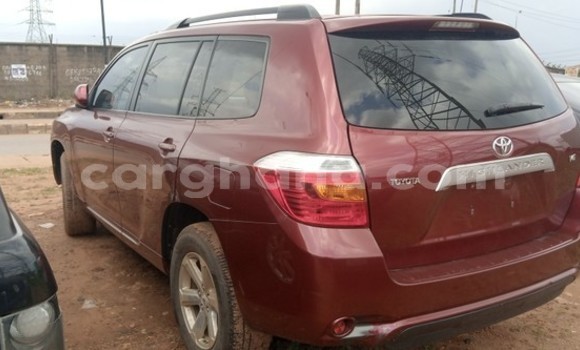 Sayi Na hannu Toyota Highlander Red Mota in Tema a Greater Accra Sayi Na hannu Toyota Highlander Red Mota in Tema a Greater Accra