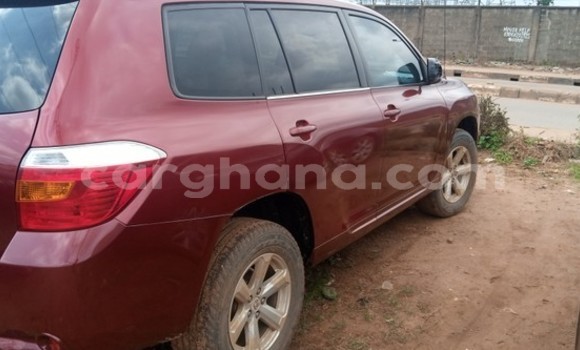 Sayi Na hannu Toyota Highlander Red Mota in Tema a Greater Accra Sayi Na hannu Toyota Highlander Red Mota in Tema a Greater Accra