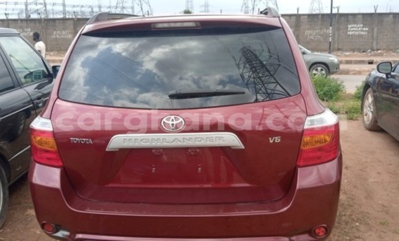 Sayi Na hannu Toyota Highlander Red Mota in Tema a Greater Accra Sayi Na hannu Toyota Highlander Red Mota in Tema a Greater Accra