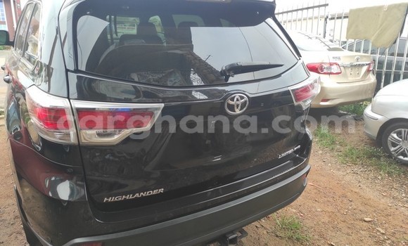Buy Used Toyota Highlander Black Car in Tema in Greater Accra Buy Used Toyota Highlander Black Car in Tema in Greater Accra