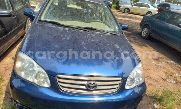 Sayi Na hannu Toyota Corolla Blue Mota in Tema a Greater Accra