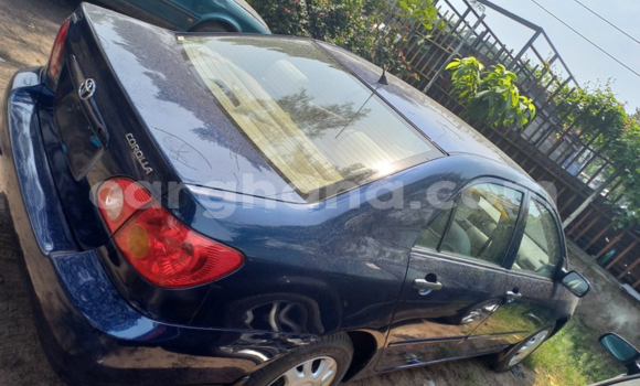 Sayi Na hannu Toyota Corolla Blue Mota in Tema a Greater Accra Sayi Na hannu Toyota Corolla Blue Mota in Tema a Greater Accra