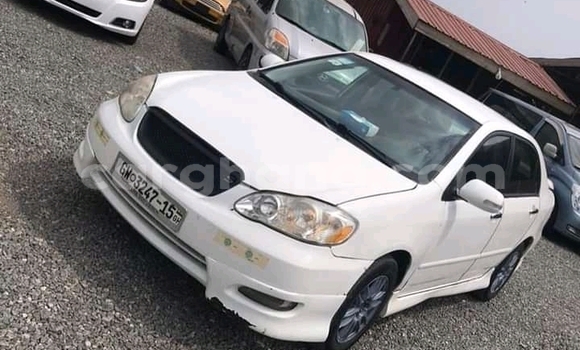 Buy Used Toyota Corolla White Car in Accra in Greater Accra Buy Used Toyota Corolla White Car in Accra in Greater Accra