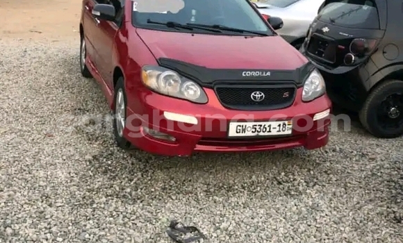 Ra Àlòkù Toyota Corolla Red Ọkọ̀ in Accra ni Greater Accra Ra Àlòkù Toyota Corolla Red Ọkọ̀ in Accra ni Greater Accra
