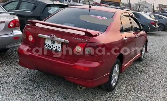Ra Àlòkù Toyota Corolla Red Ọkọ̀ in Accra ni Greater Accra Ra Àlòkù Toyota Corolla Red Ọkọ̀ in Accra ni Greater Accra